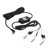 Mini USB Hardwire Cable Kit for 24 Hour Parking Monitoring Dash Cam 12V-24V to 5V/2.5A
